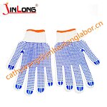 Black Nylon PVC Gloves Manufacturer - Non-Slip Wear Resistant Elastic