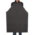 Waterproof Vinyl Bib Apron Supplier - Adjustable Neck Black