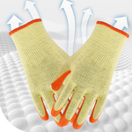 Knitted Rubber Gloves Manufacturer - Industrial Safety & General Use