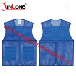 80g Reflective Vest Supplier - Polyester Night Riding Mesh with Strips