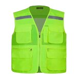 Work Reflective Vest Factory - Mesh with Pockets Uniform