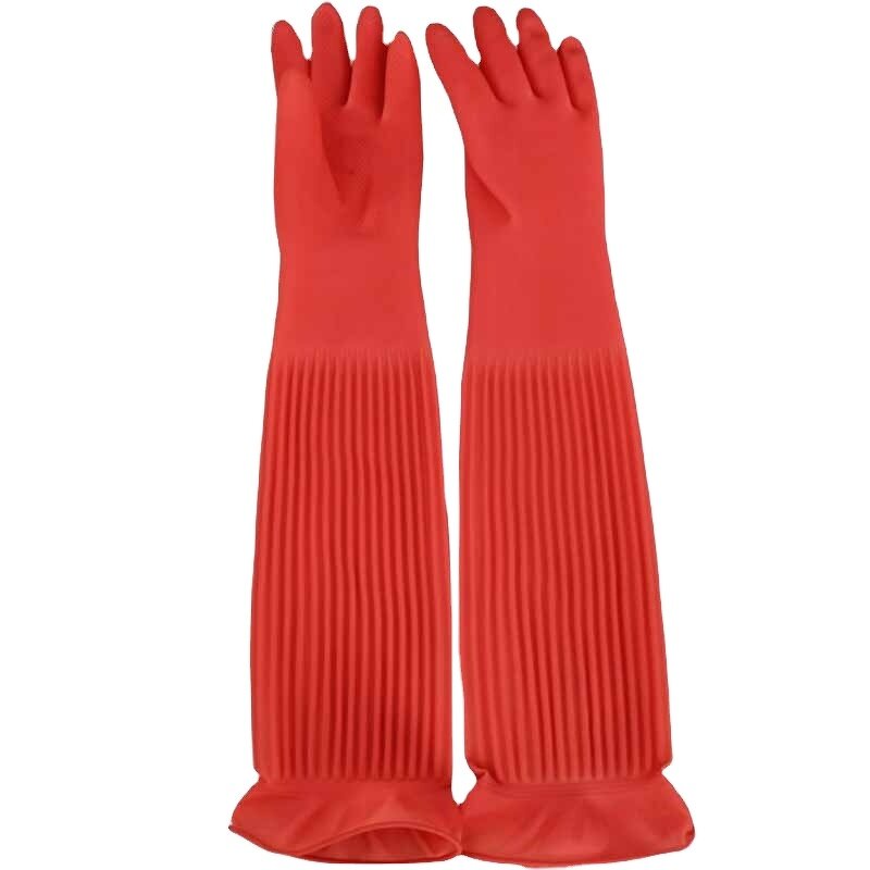 Latex Gloves Supplier - Kitchen Cleaning Waterproof Household Atex