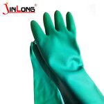Palm Coated Work Gloves Supplier - Safety Black Nylon