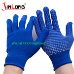 Black Nylon Dot Bead Gloves Manufacturer - Non-slip Handling Work Gardening