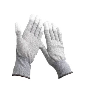 PU Coated Finger Gloves Manufacturer - Anti-static Work High Quality