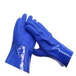 PVC Industry Gloves Factory - Oil-resistant Leak-proof Cotton Lined