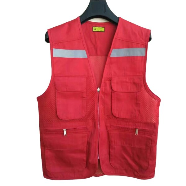 Safety Reflective Vest Supplier - With Shoulder Strip Construction Traffic