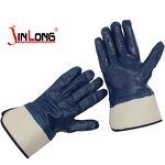 Green Chemical Nitrile Gloves Manufacturer - 45 cm Industrial