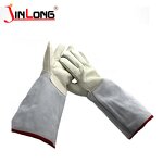 Electrical Leather Welding Glove Supplier - Cowhide and Cotton Lining