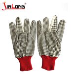 Safety Industrial Gloves Manufacturer - PVC Dotted Palm Cotton Wholesale