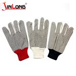 Safety Industrial Gloves Manufacturer - PVC Dotted Palm Cotton Wholesale