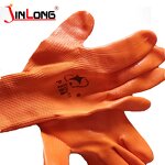 PVC Hanging Rubber Gloves Supplier - Dipped Non-slip Wear-resistant Labor