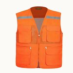 Work Reflective Vest Factory - Mesh with Pockets Uniform