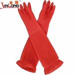 Polyester Knitted Gloves Supplier - Nylon Rubber Latex Coated Work Safety