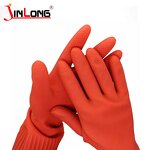 Polyester Knitted Gloves Supplier - Nylon Rubber Latex Coated Work Safety
