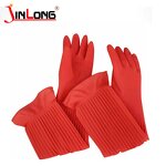 Polyester Knitted Gloves Supplier - Nylon Rubber Latex Coated Work Safety