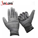 PVC Dot Cotton Gloves Factory - Cotton Yarn Yellow Anti-slip Protective