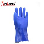 PVC Industry Gloves Factory - Oil-resistant Leak-proof Cotton Lined