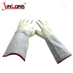 Electrical Leather Welding Glove Supplier - Cowhide and Cotton Lining