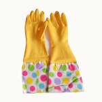 Long Kitchen Gloves Supplier - Waterproof Garden Working Latex Cuff