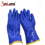 PVC Thickened Lining Gloves Factory - Industrial Safety Chemical Winter
