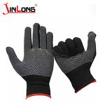 PVC Dot Cotton Gloves Factory - Cotton Yarn Yellow Anti-slip Protective