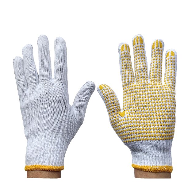 Cheap Pvc Dotted Gloves Manufacturer - 600g Wear Resistant for Construction