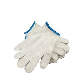 Cotton Knitted Working Gloves Factory - 10 Pin Safety
