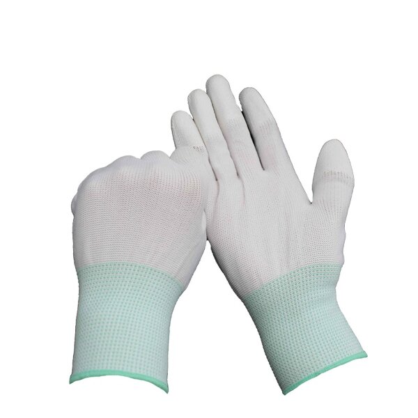 13pin Thin Work Gloves Factory - Nylon Cotton Yarn Breathable Pu