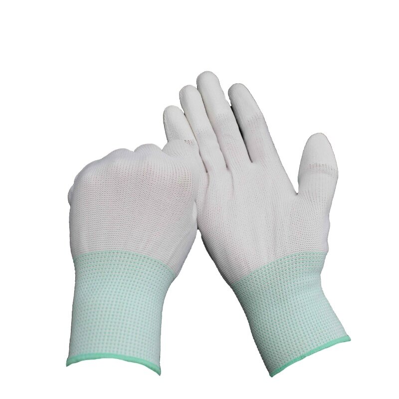 13pin Thin Work Gloves Factory - Nylon Cotton Yarn Breathable Pu