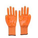 PVC Hanging Rubber Gloves Supplier - Dipped Non-slip Wear-resistant Labor