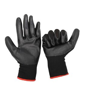 Nitrile Work Gloves Manufacturer - Oil-proof Thick Dipped Nylon Labor