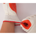 Protective Knitted Rubber Gloves Factory - Soft Liner & High Grip