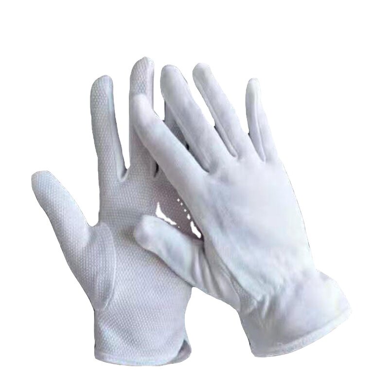 White Cotton Stretch Gloves Supplier - Etiquette Jewelry Antique Driving