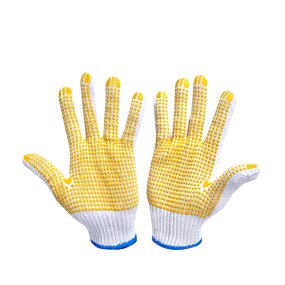 Labor Insurance Gloves Supplier - Thick Wear-resistant PVC Dot Bead Cotton