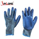 Cotton Latex Gloves Supplier - Latex Coated Palm Non-Slip Breathable