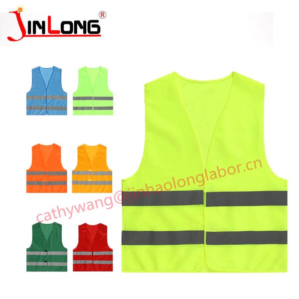 Security Reflective Vests Factory - High Quality 80g Construction
