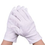 White Cotton Stretch Gloves Supplier - Etiquette Jewelry Antique Driving