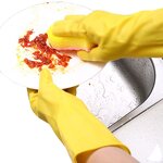 Latex Household Gloves Factory - Kitchen Waterproof Garden Working Long Cuff
