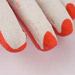 Custom Color Knitted Rubber Gloves Factory - Screen Printed Logo