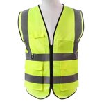 80g Reflective Vest Supplier - Cro Fluorescent Construction Site