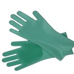 Waterproof Silicone Gloves Factory - Housework with Brush
