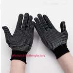 Black Nylon Dot Bead Gloves Manufacturer - Non-slip Handling Work Gardening