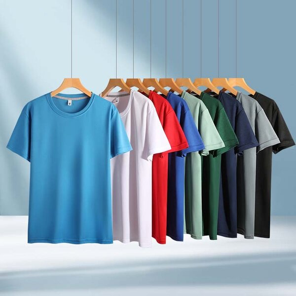 Multicolor T Shirt Supplier - Sublimation Blanks O-Neck Fashion Plain