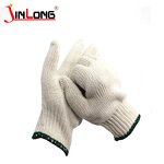Durable Cotton Thread Gloves Supplier - Thickened Dark Green Edge