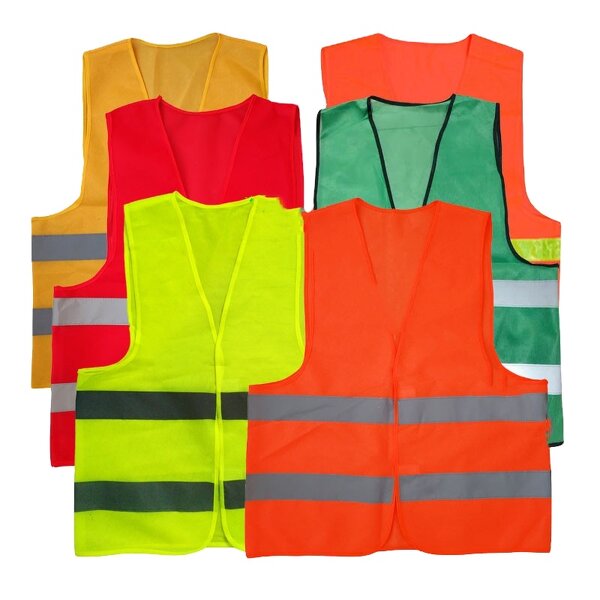 Reflective Vest Supplier - Stand-up Collar Multi-pocket Traffic Printing