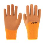 Free Sample Safety Gloves Manufacturer - Orange Foam Latex for Sale