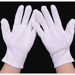 White Cotton Stretch Gloves Supplier - Etiquette Jewelry Antique Driving