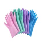 Gloves With Magic Brush Factory - Silicone Waterproof Cleaning Household
