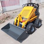 Mini Skid Steer Loader Factory - OEM Multi-functional with Accessories